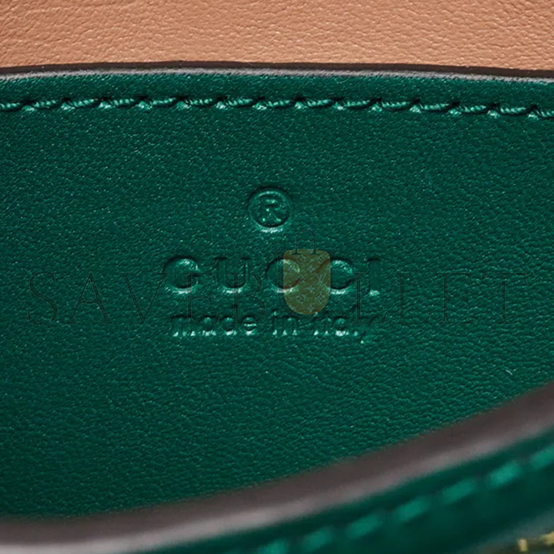 GUCCI JACKIE 1961 MINI BAG PATENT LEATHER 605524 (19*13*3cm)